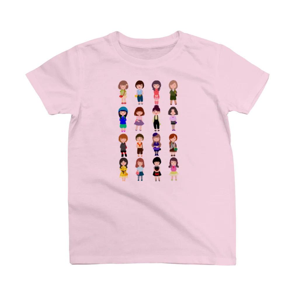 colorfulのおでかけしよう！おんなのこ Regular Fit T-Shirt