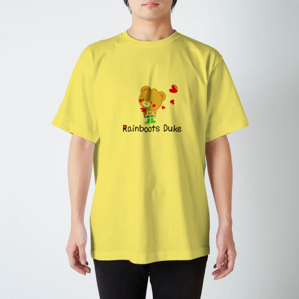 ながぐつのデュークのstanding#1 スタンダードTシャツ