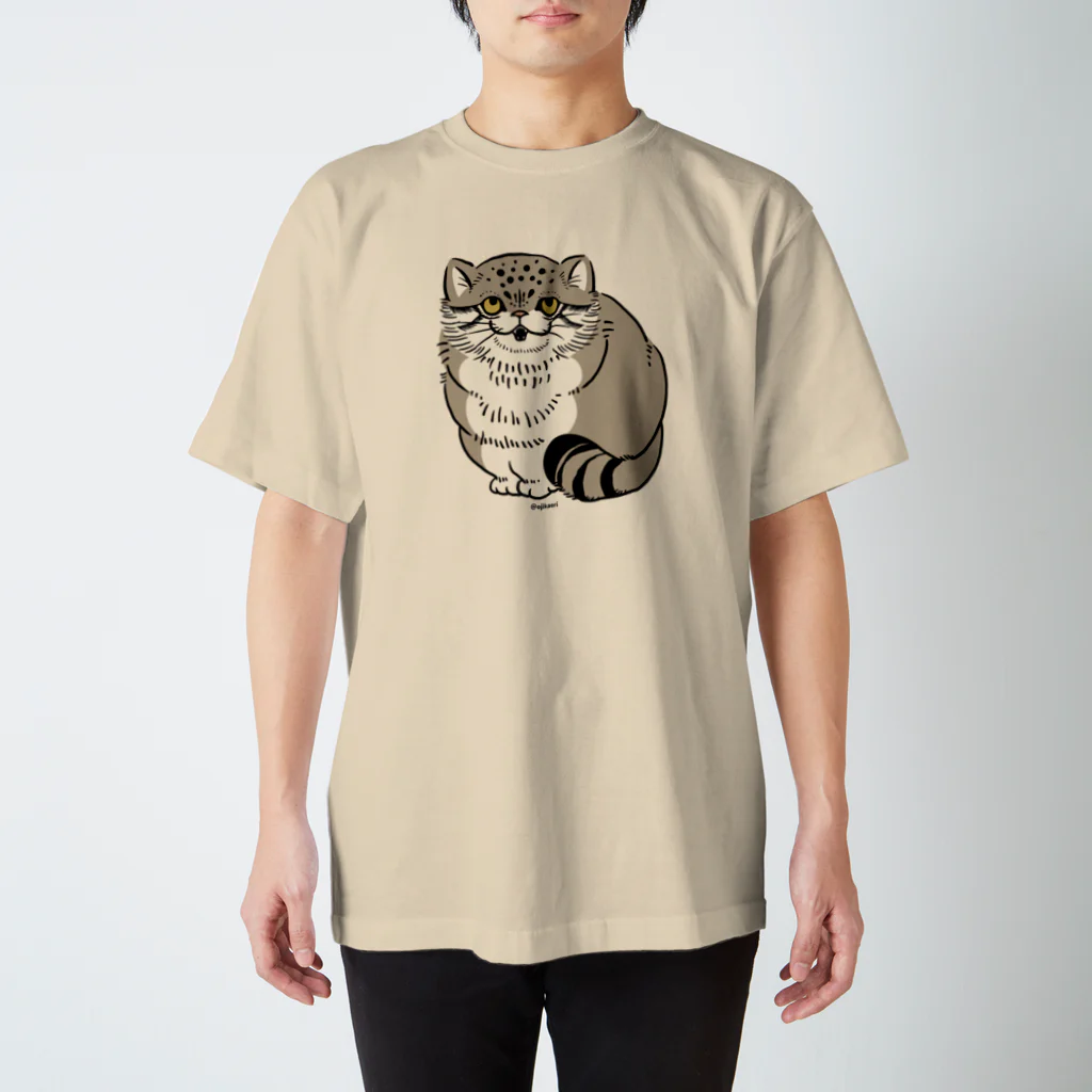 OJIKのマヌルネコ Regular Fit T-Shirt