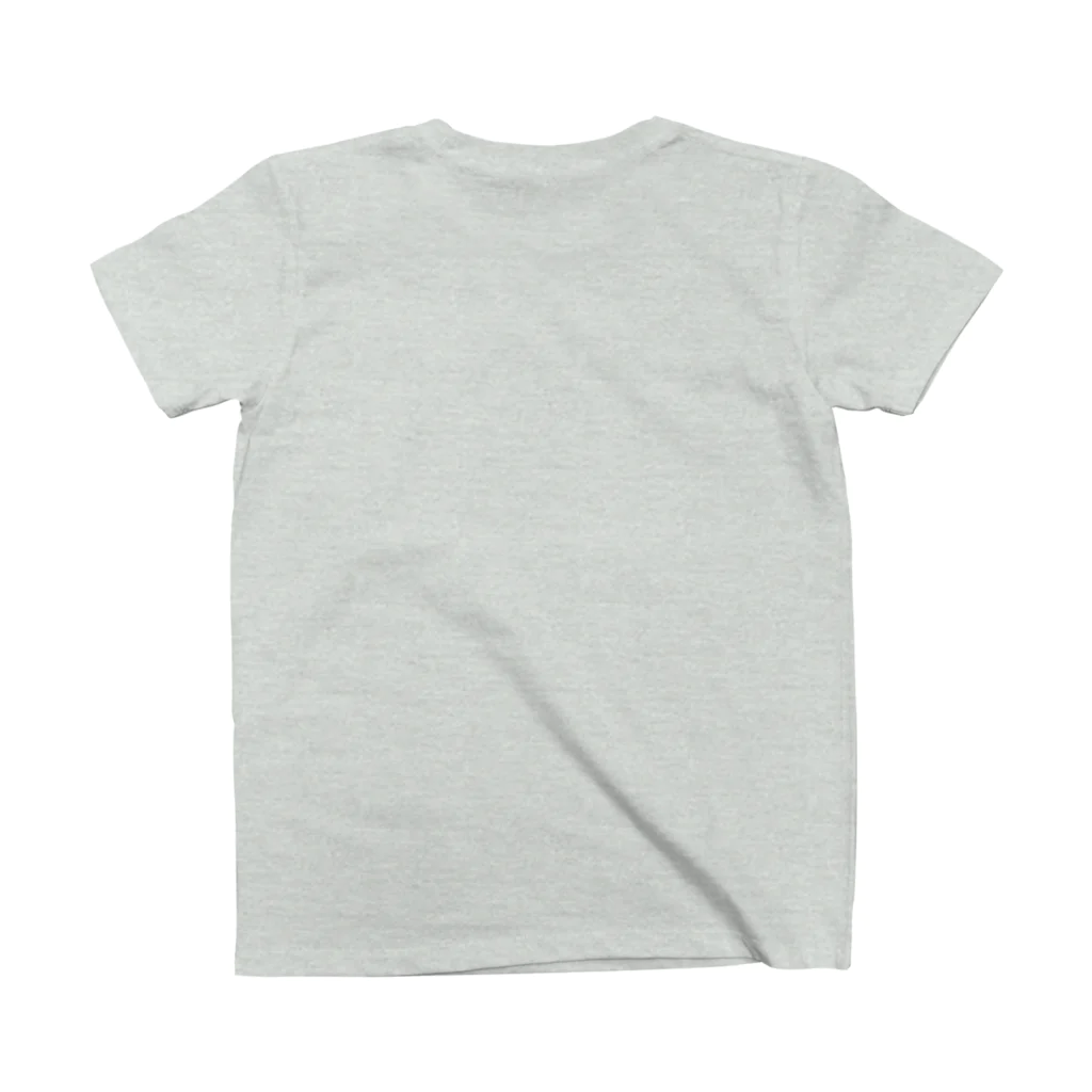 LONESOME TYPE ススのネコ崇拝△ Regular Fit T-Shirtの裏面