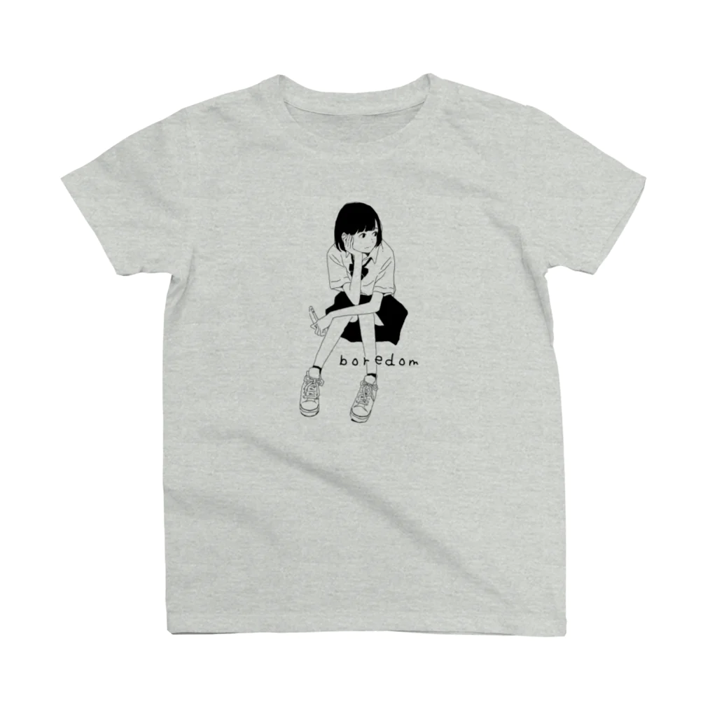 みずす（イラストレーター）のboredom Regular Fit T-Shirt