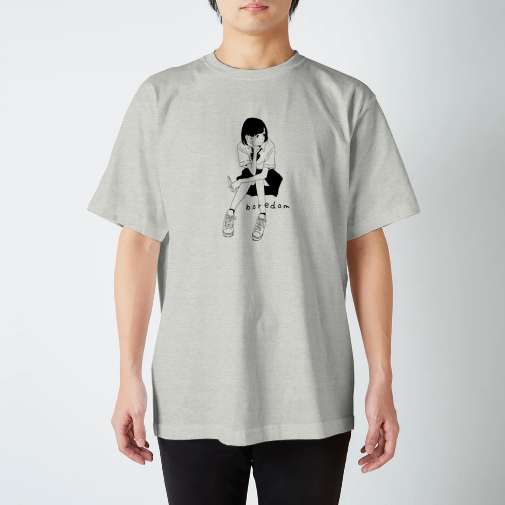 みずす（イラストレーター）のboredom Regular Fit T-Shirt