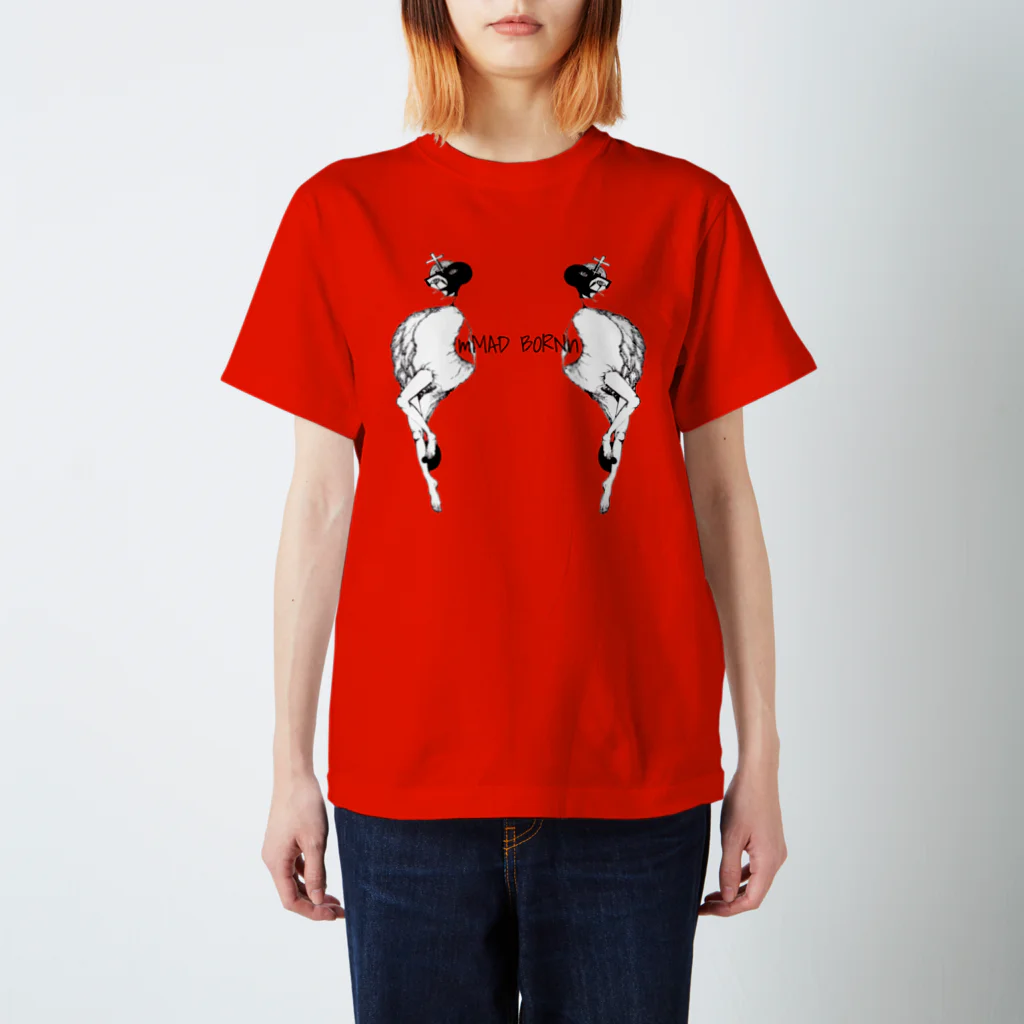 好く異様 が ﾅｲ 、のmMAD BORNn Regular Fit T-Shirt