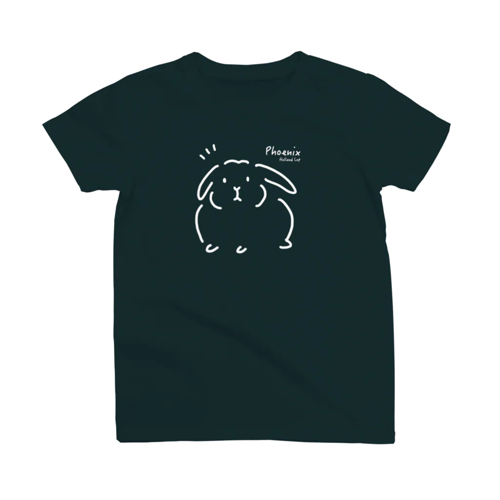 ふぇんすとあ！のハッとするふぇん（白抜き） スタンダードTシャツ