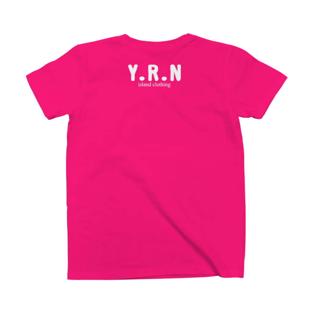 Y.R.N island  clothingの「与論島」 circle○ スタンダードTシャツの裏面