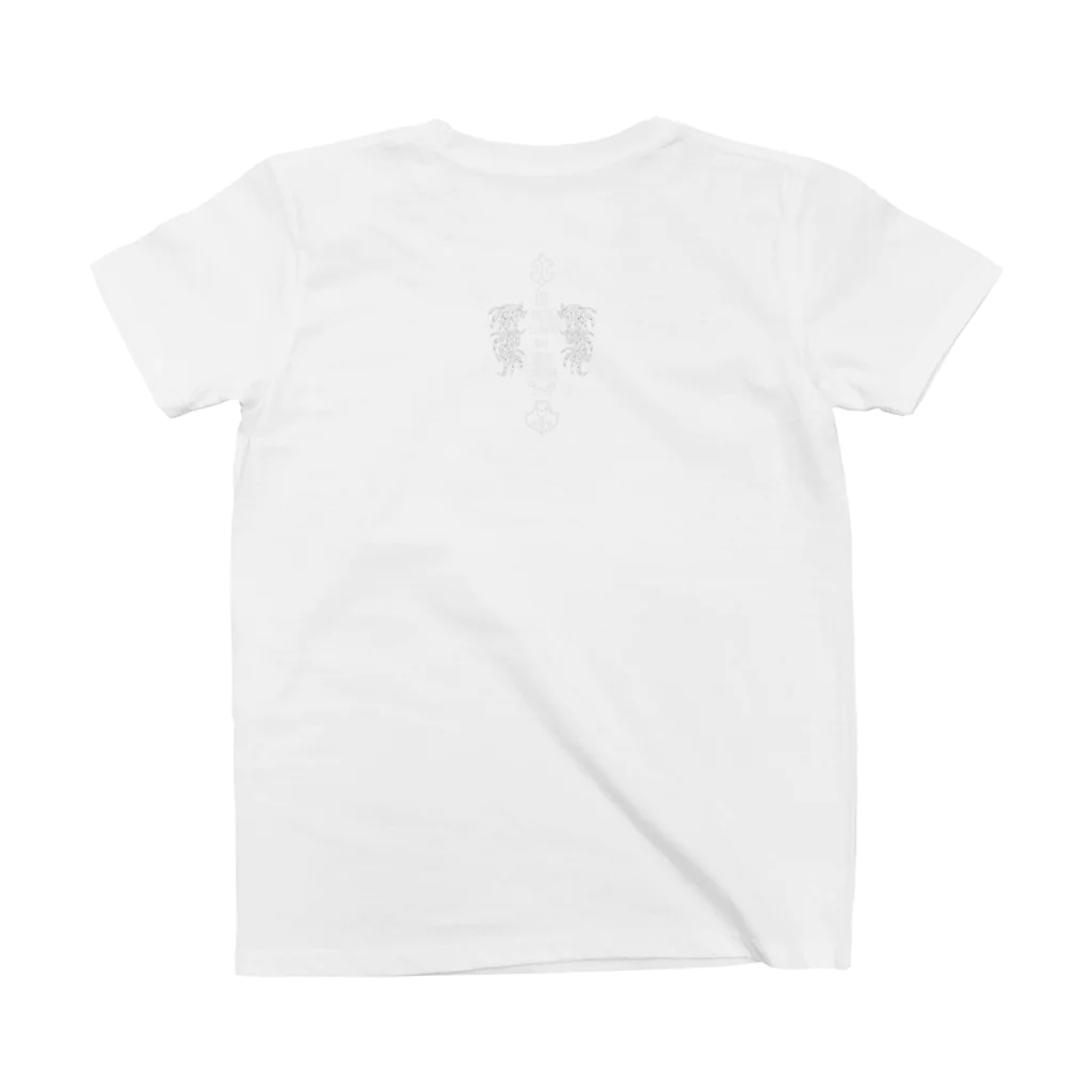 ERIKOERIN ART SHOPのベクトルPOCKET／シード Regular Fit T-Shirtの裏面