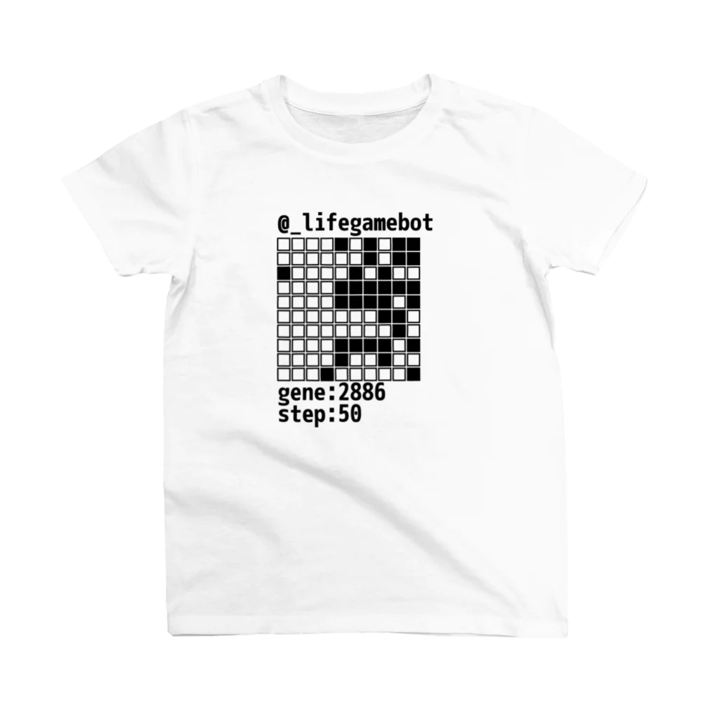 LifeGameBotの@_lifegamebot g:2886 s:50 Regular Fit T-Shirt