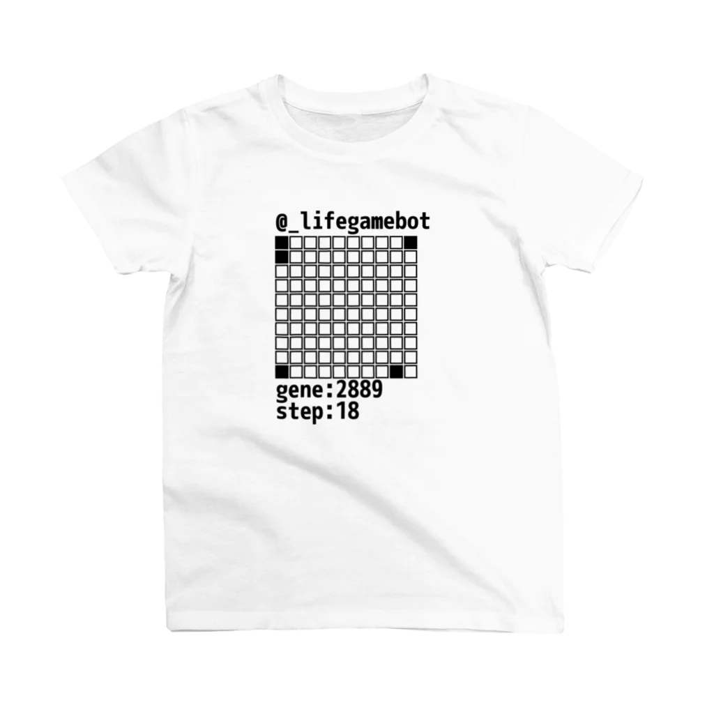 LifeGameBotの@_lifegamebot g:2889 s:18 Regular Fit T-Shirt