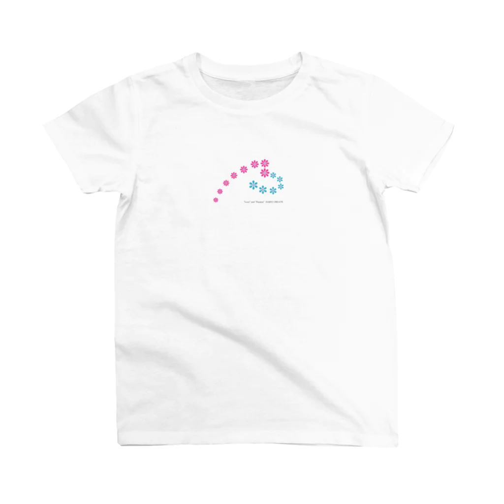 DAISY CREATE | デイジークリエイト | 愛と情熱を日常で感じるのデイジーハート スタンダードTシャツ