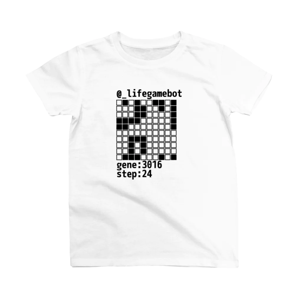 LifeGameBotの@_lifegamebot g:3016 s:24 Regular Fit T-Shirt