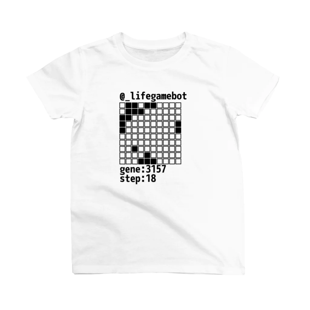 LifeGameBotの@_lifegamebot g:3157 s:18 Regular Fit T-Shirt