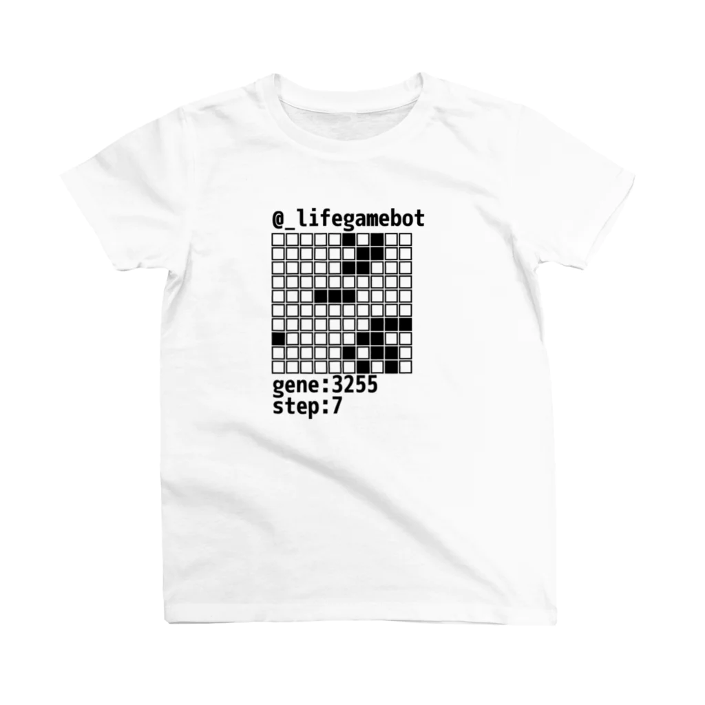 LifeGameBotの@_lifegamebot g:3255 s:7 Regular Fit T-Shirt