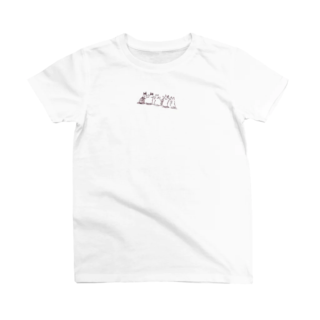 ちろちろりのごはんまち５にゃん Regular Fit T-Shirt