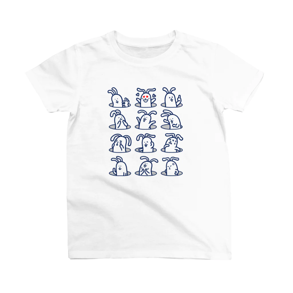 usamiyosioのうさみよしお「十二面相」 スタンダードTシャツ