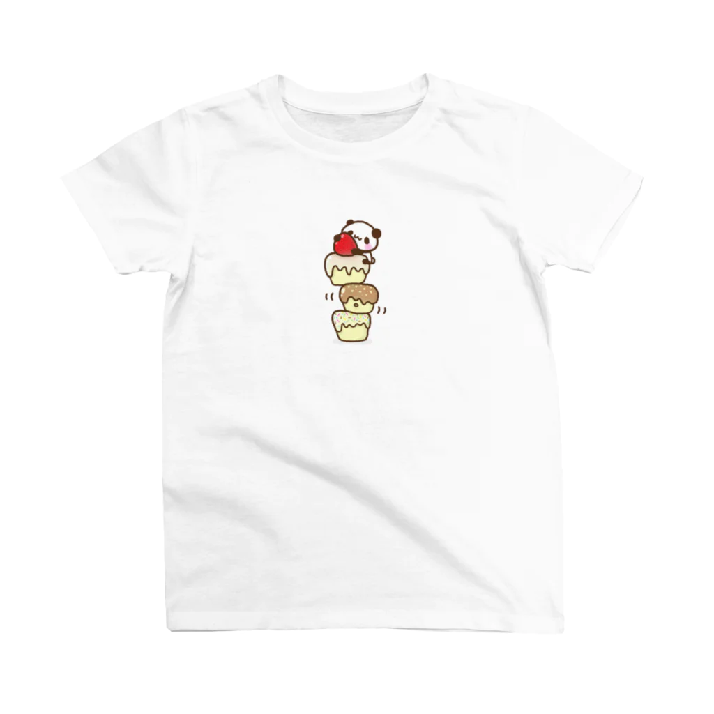 ☆みかん☆のぱんだ*ケーキ スタンダードTシャツ