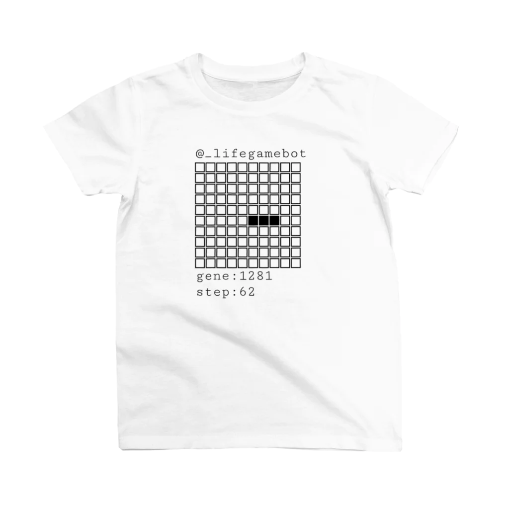 LifeGameBotの@_lifegamebot g:1281 s:62 スタンダードTシャツ