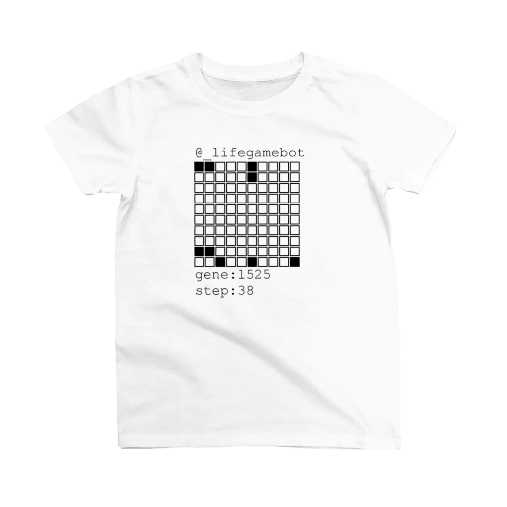 LifeGameBotの@_lifegamebot g:1525 s:38 スタンダードTシャツ