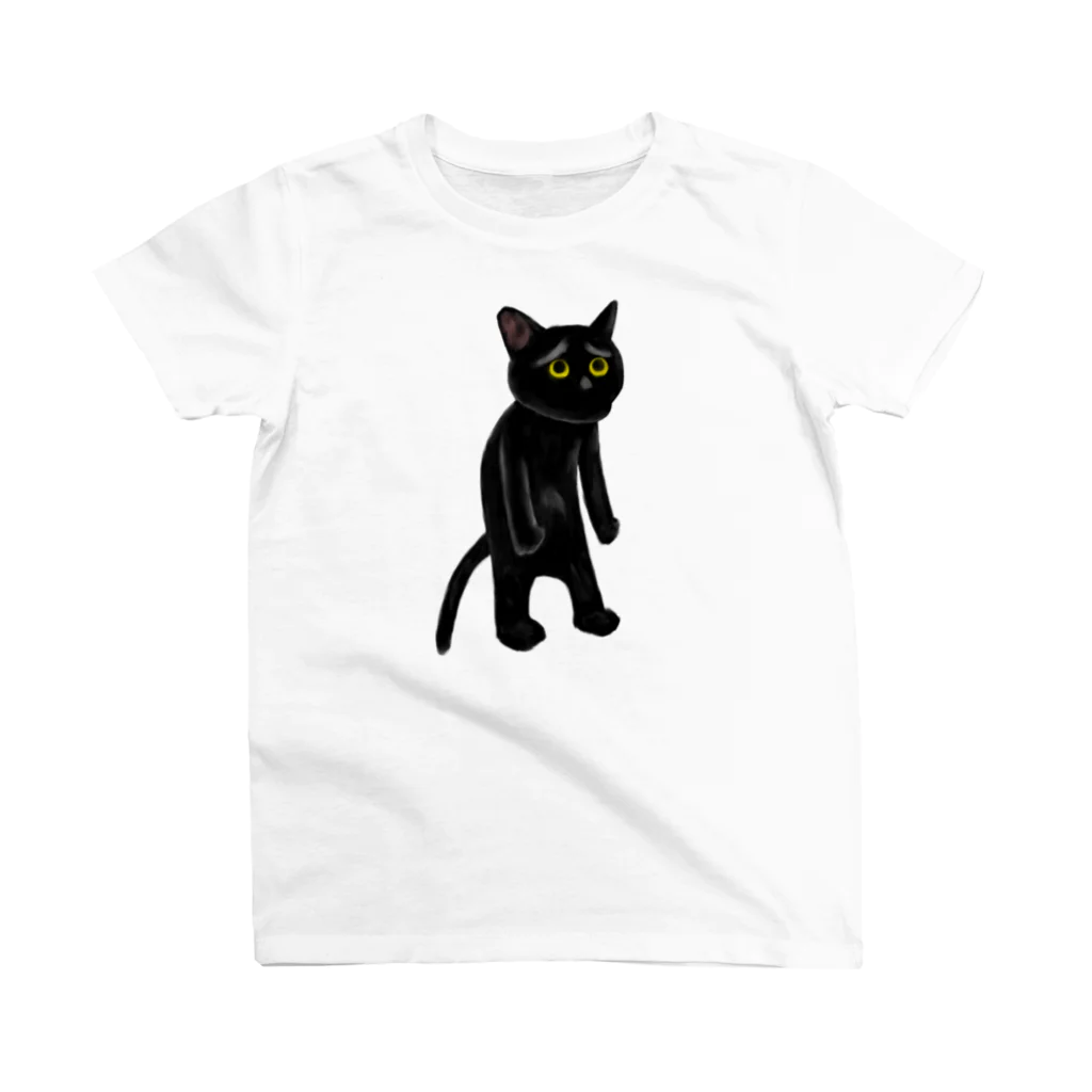 Pippi the Black Catのくろねこぴぴぴ Regular Fit T-Shirt