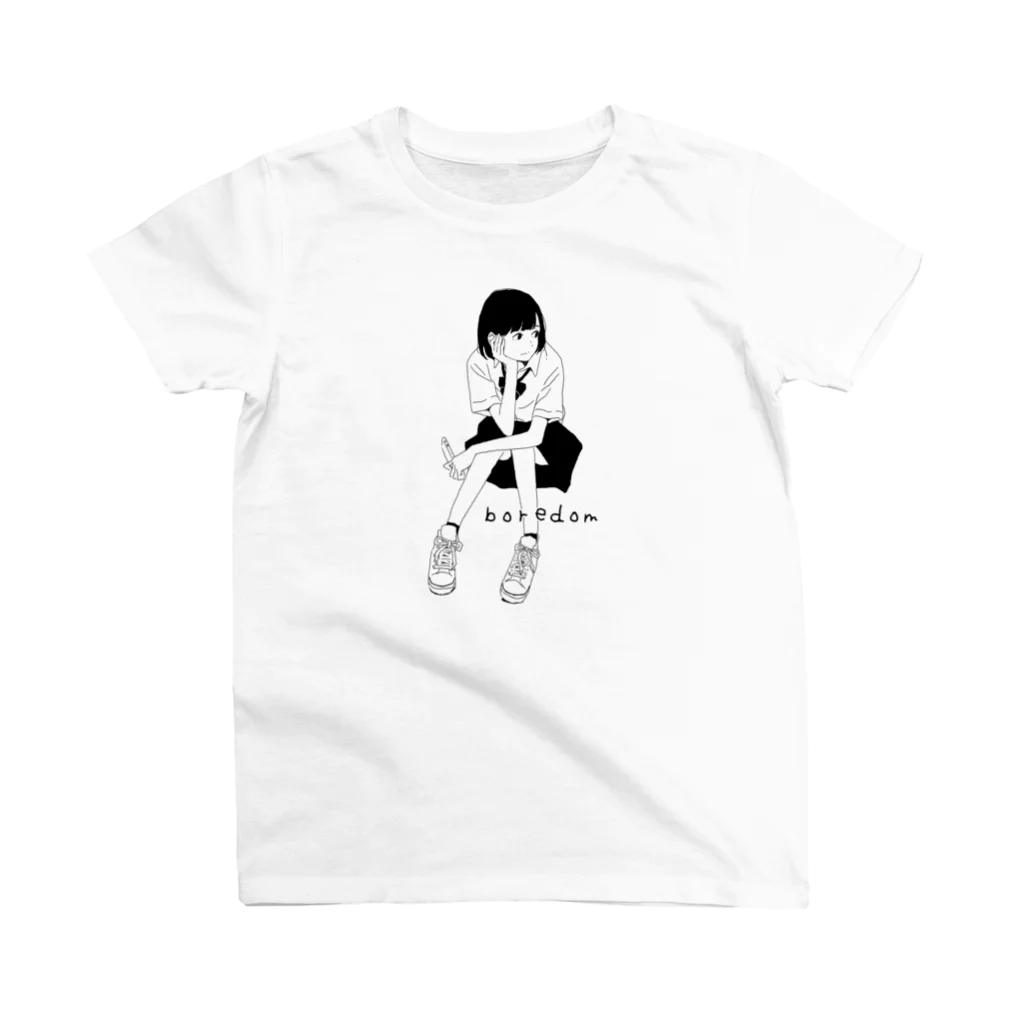 みずす（イラストレーター）のboredom Regular Fit T-Shirt