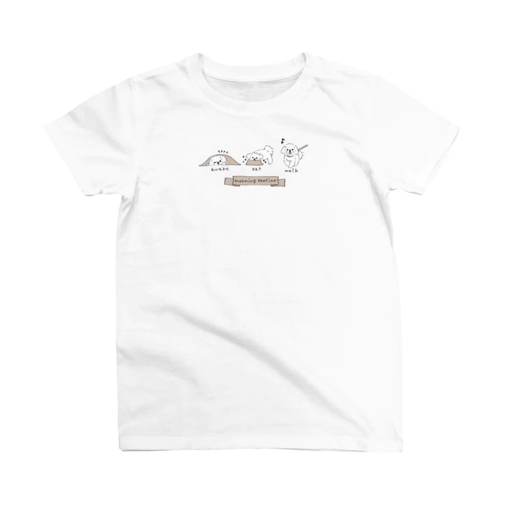 suzumaruのモーニングルーティーン Regular Fit T-Shirt