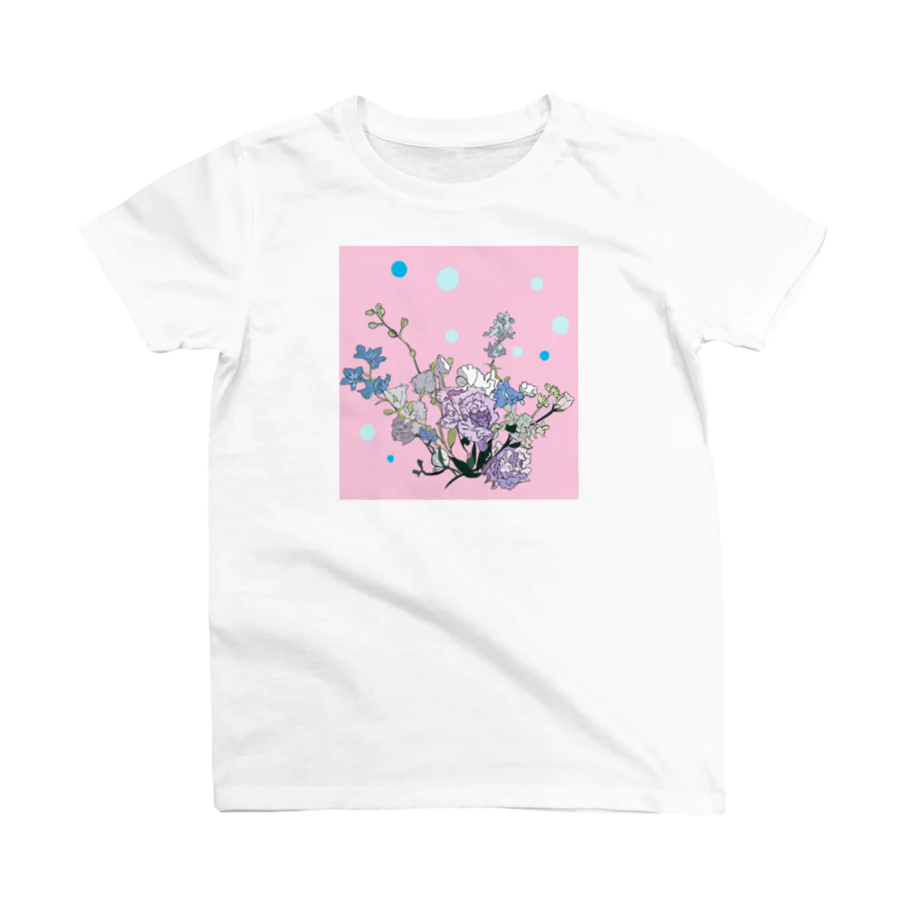 ラッタッタのポー テーマ 花 Regular Fit T-Shirt