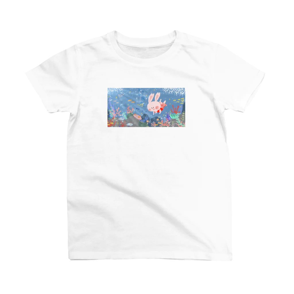 マエダレナ / イラストレーターのUnder The Sea！Ｔシャツ【Cherrymimmy】 スタンダードTシャツ