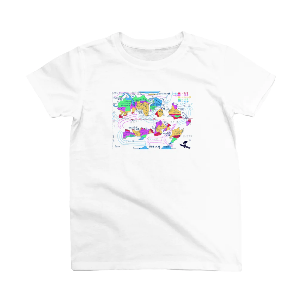 スビズンラ店の架空地図 Regular Fit T-Shirt