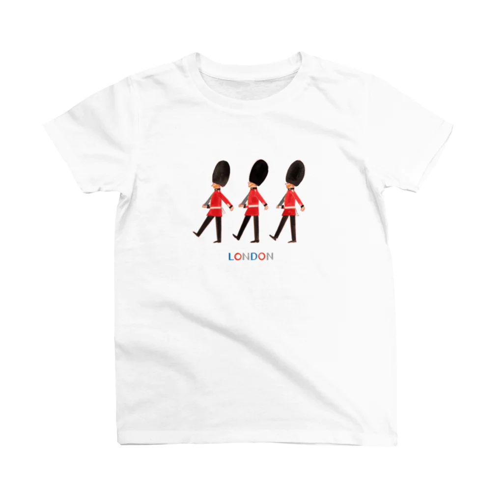 ogura kyoko illustrationのQueen's guard (LONDON) スタンダードTシャツ