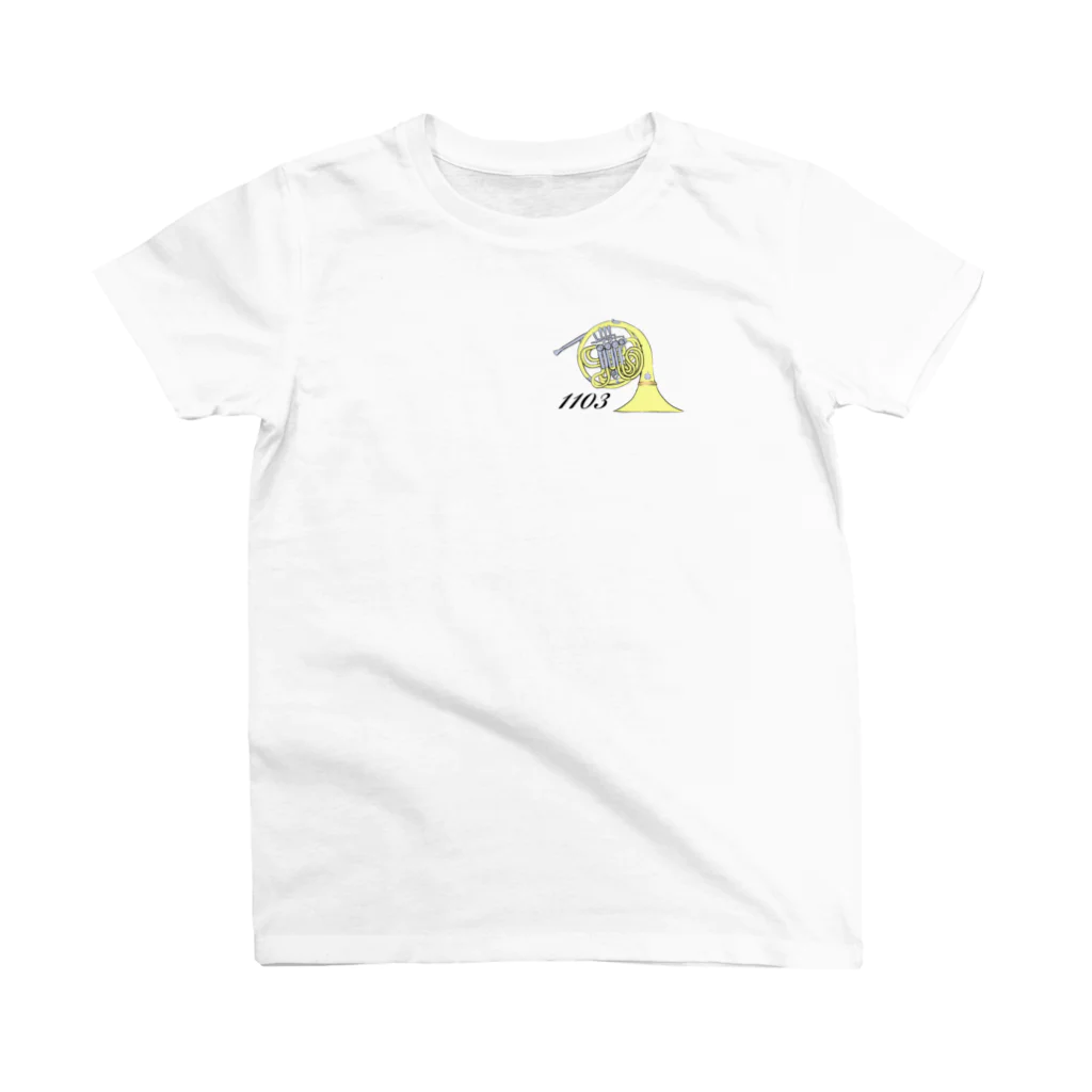 ももねこ工房（　◜◡‾）の1103ワンポイント Regular Fit T-Shirt