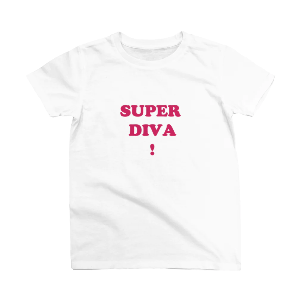 ペンと剣のSUPER DIVA! -Feminism series Regular Fit T-Shirt