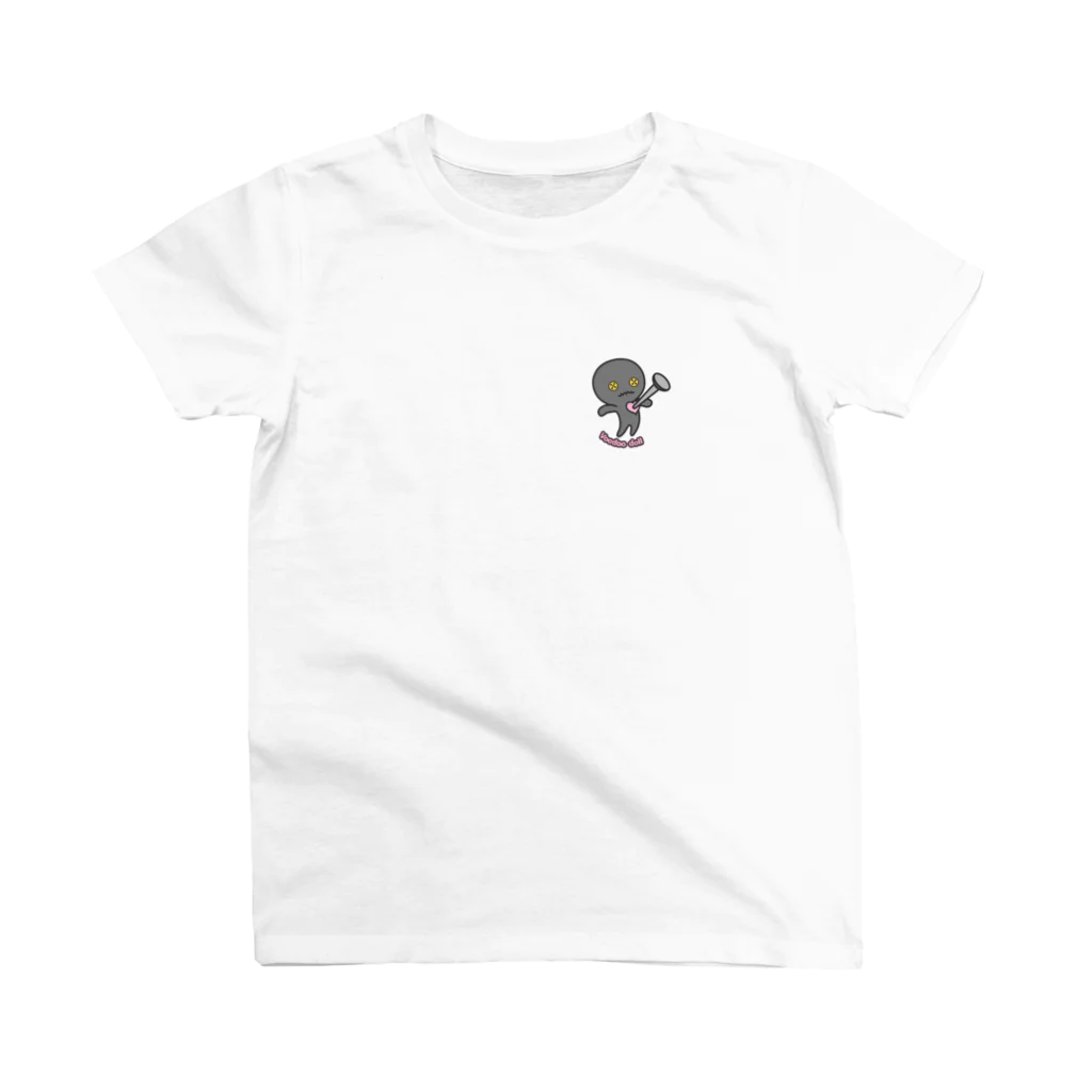 STUDIO SUNLIGHT WEB SHOPのぶーどぅーどーる（グレー） スタンダードTシャツ