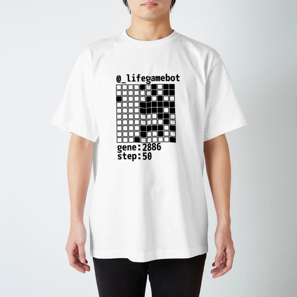 LifeGameBotの@_lifegamebot g:2886 s:50 Regular Fit T-Shirt