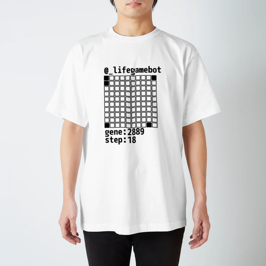 LifeGameBotの@_lifegamebot g:2889 s:18 Regular Fit T-Shirt