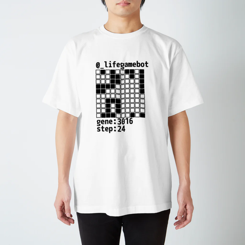 LifeGameBotの@_lifegamebot g:3016 s:24 Regular Fit T-Shirt