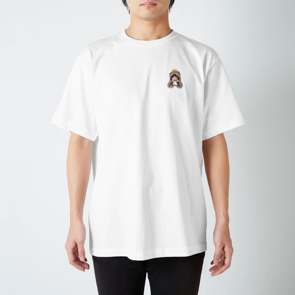 erika-MDのカワウソカラフル erika-MD Regular Fit T-Shirt