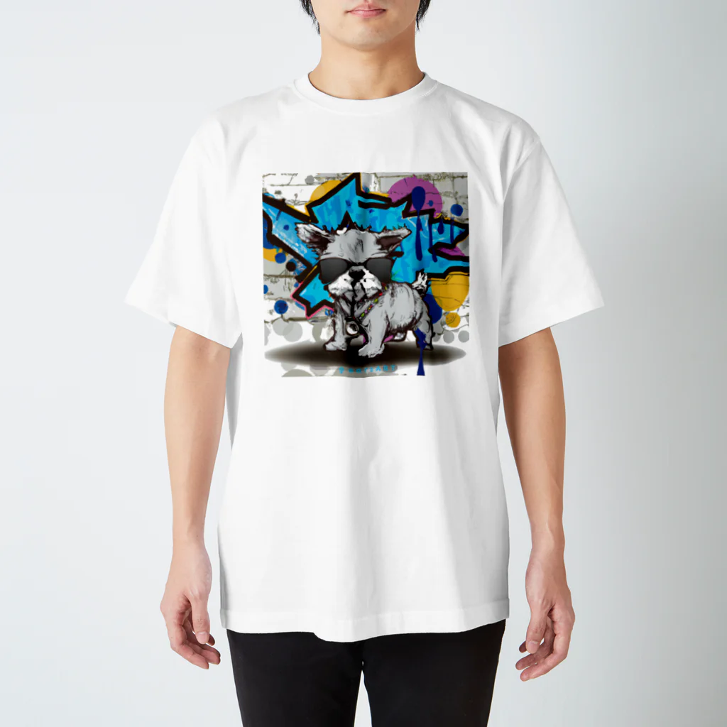 gearsARTのギャング犬 Regular Fit T-Shirt