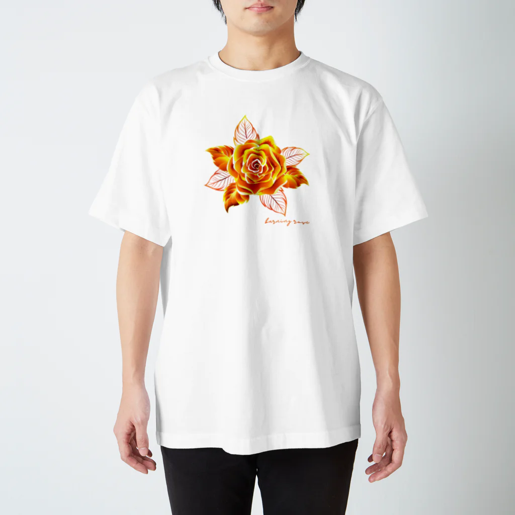 designerk　ＧＰの燃薔薇 スタンダードTシャツ