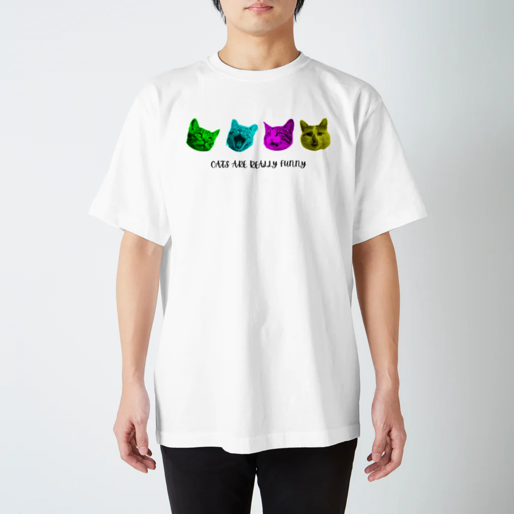 designerk　ＧＰのcats are really funny スタンダードTシャツ