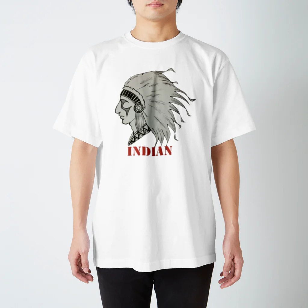 ★INDIAN★のインディアン スタンダードTシャツ