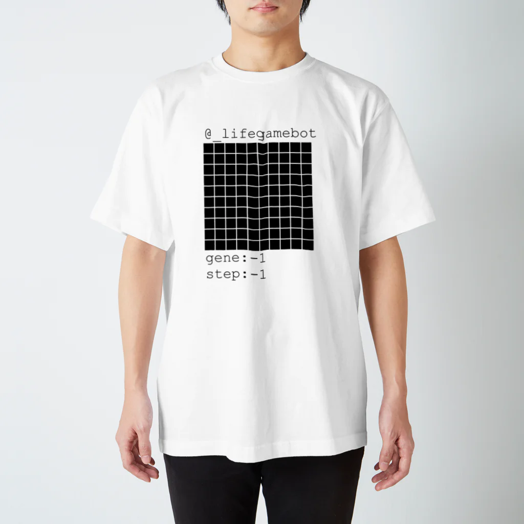 LifeGameBotの@_lifegamebot g:-1 s:-1 Regular Fit T-Shirt