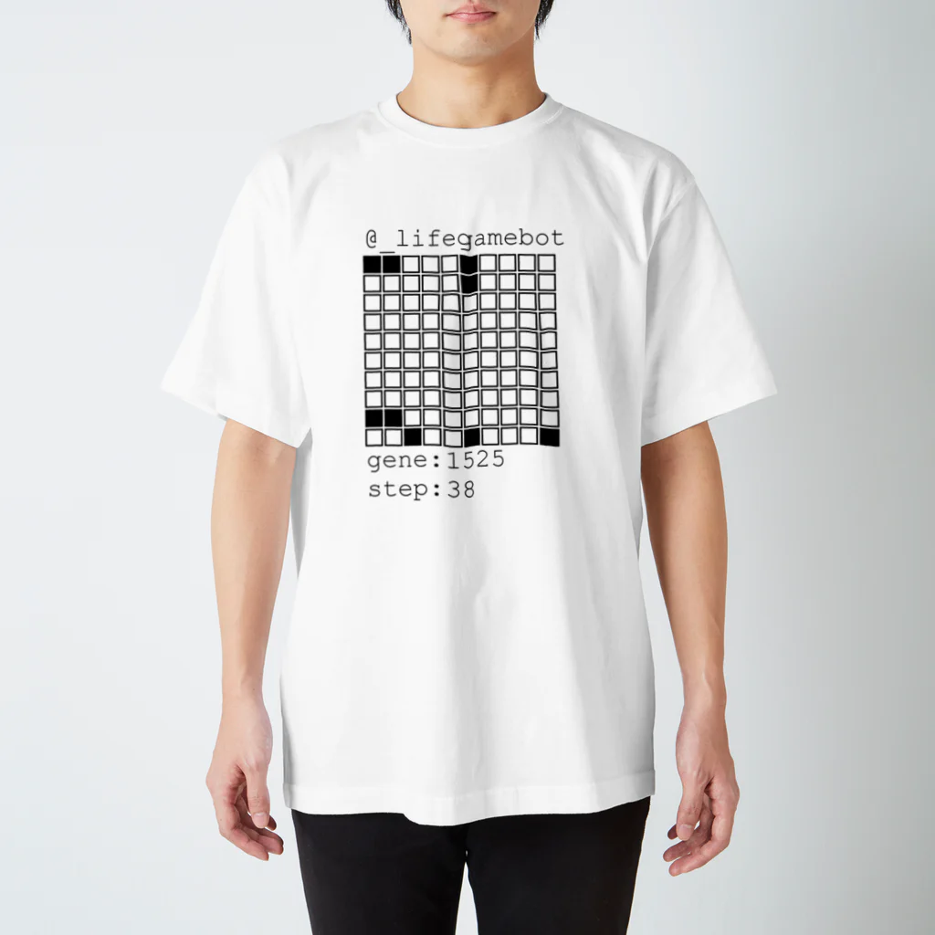 LifeGameBotの@_lifegamebot g:1525 s:38 スタンダードTシャツ