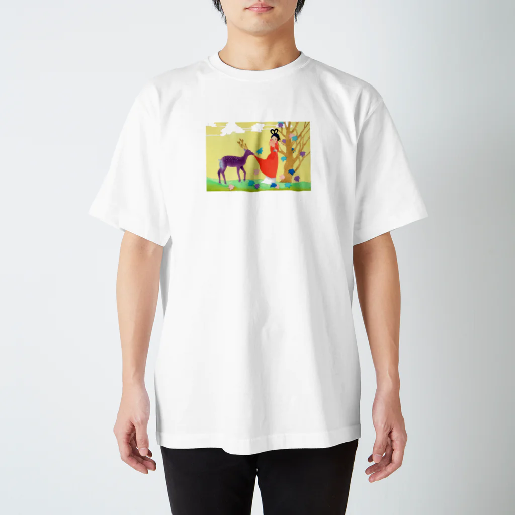 中島悠里 (yuri nakajima)の万葉気分 Regular Fit T-Shirt