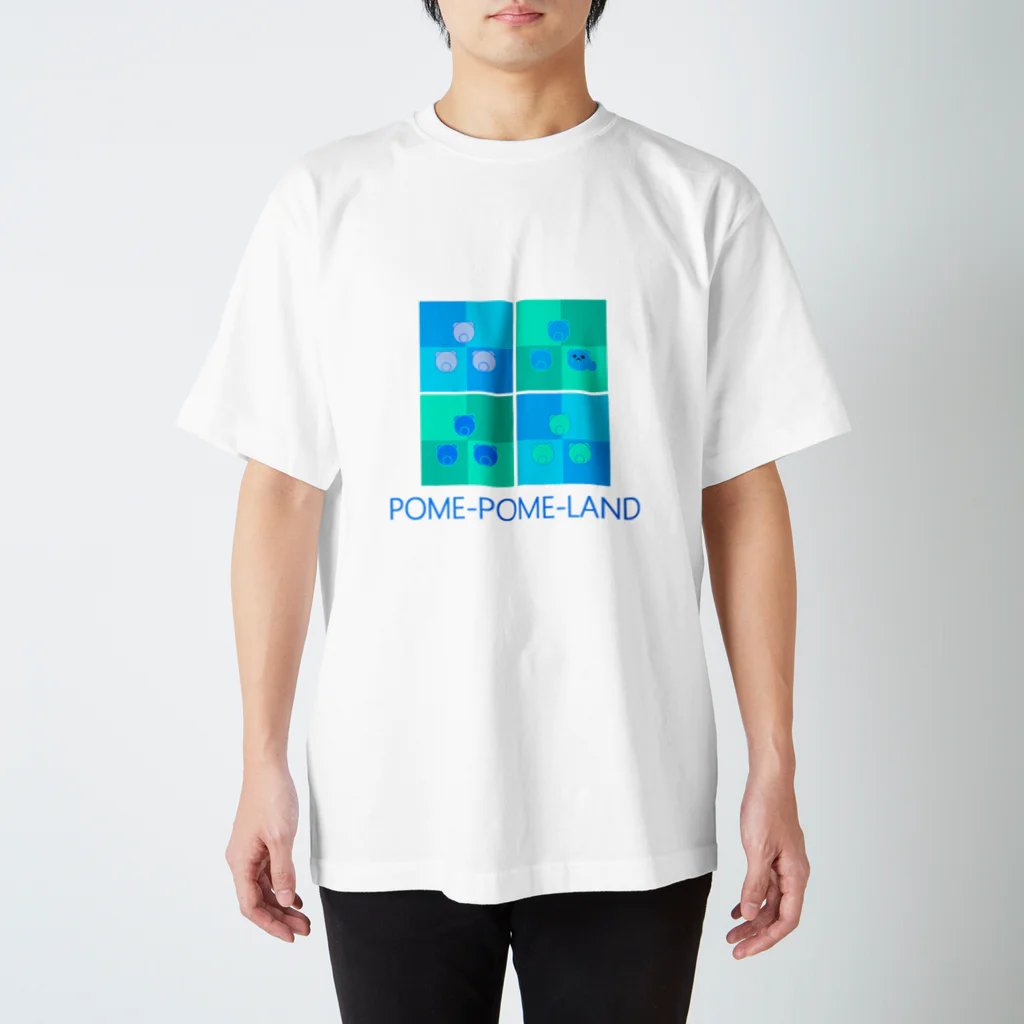 からっぽのオーブンのPOME-POME-LAND‐B スタンダードTシャツ