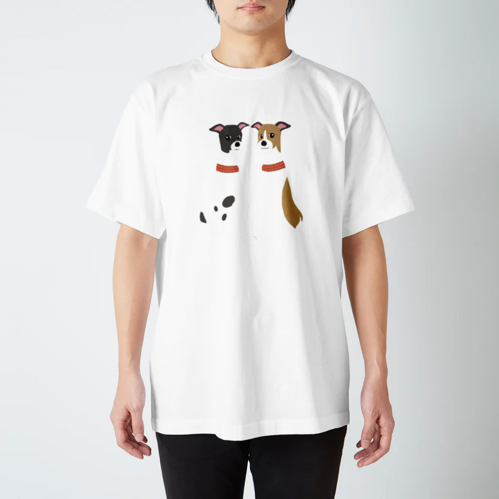 やたにまみこのema-emama『ウィペット』 Regular Fit T-Shirt