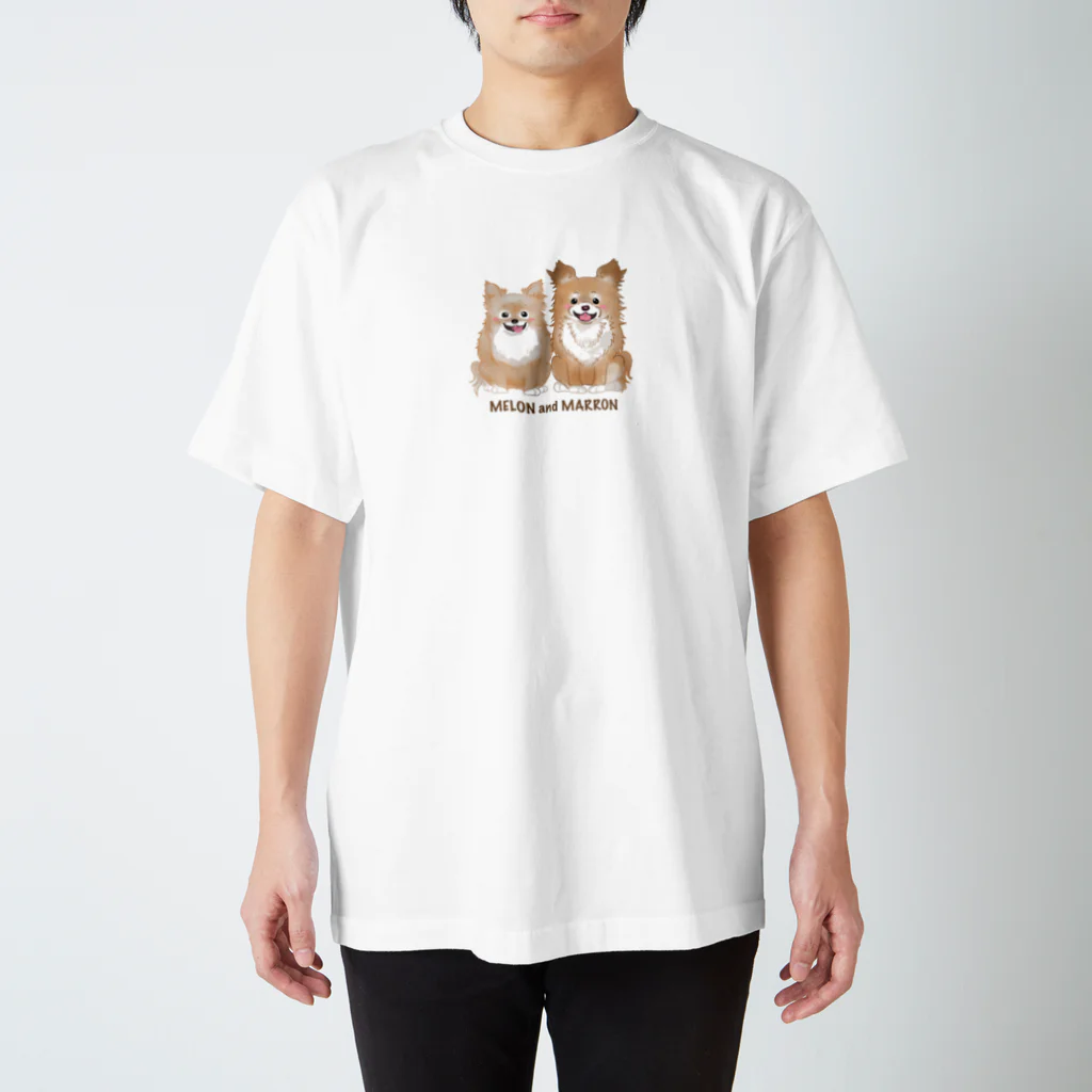 BeArtSuzumaruのマロンくんメロンくん専用 Regular Fit T-Shirt