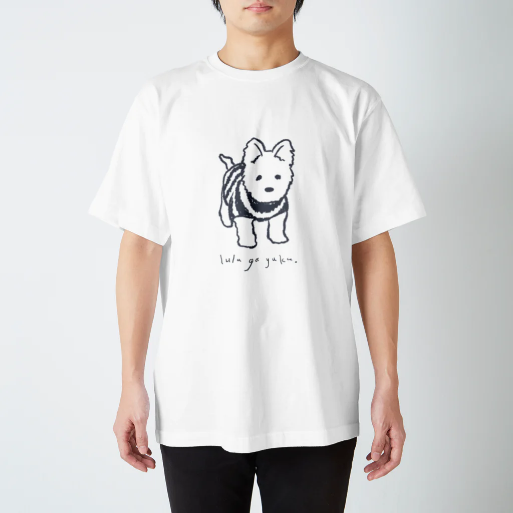 luttiのlulu ga yuku. スタンダードTシャツ