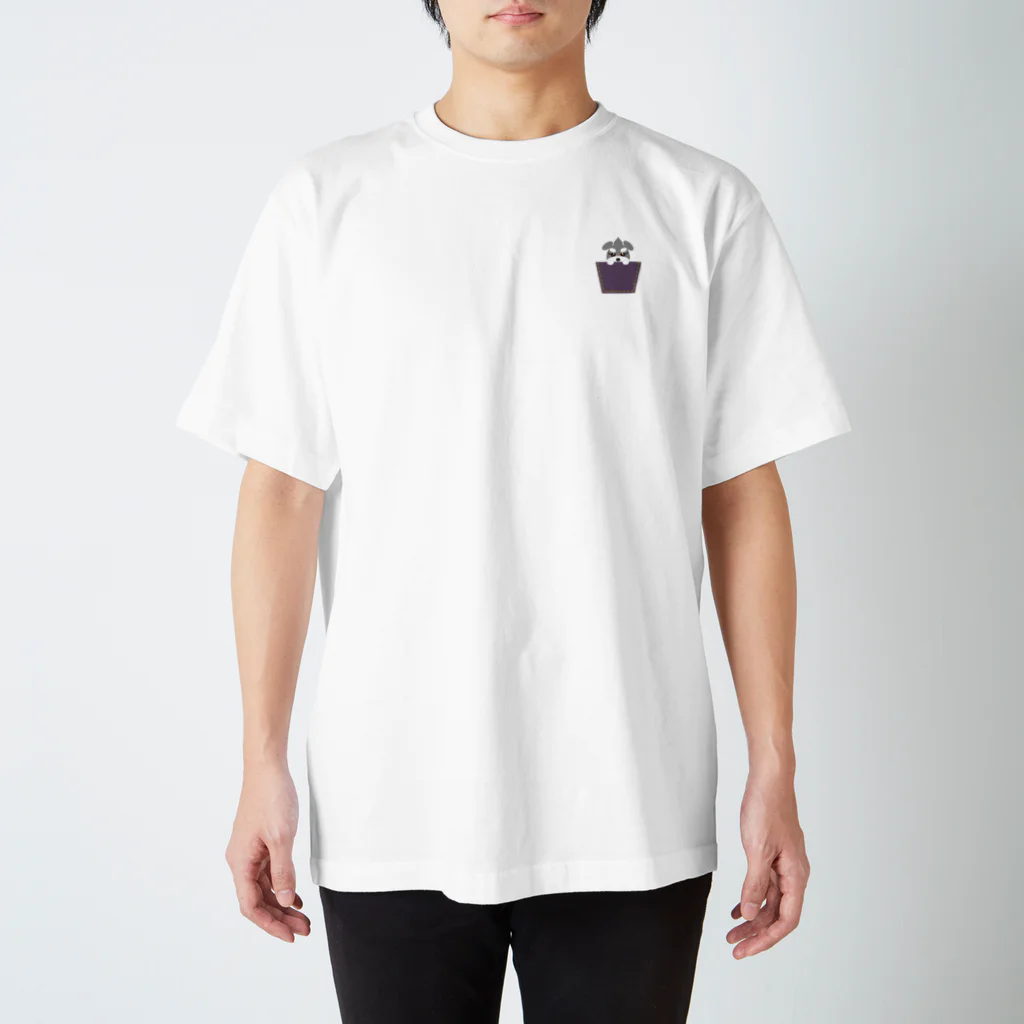 シュナウザーのikeWan_shopのikeWan★ポケットモヒカンシュナ Regular Fit T-Shirt