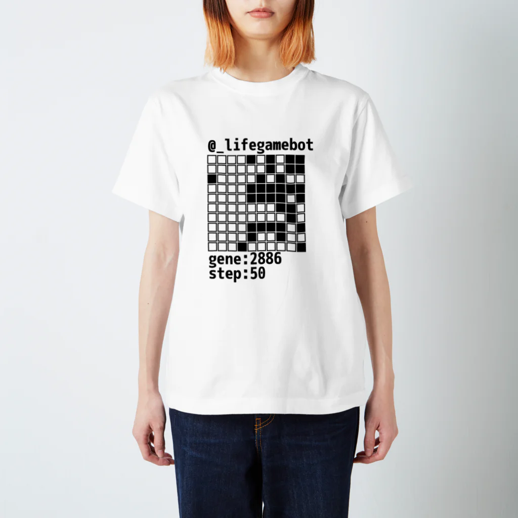 LifeGameBotの@_lifegamebot g:2886 s:50 スタンダードTシャツ