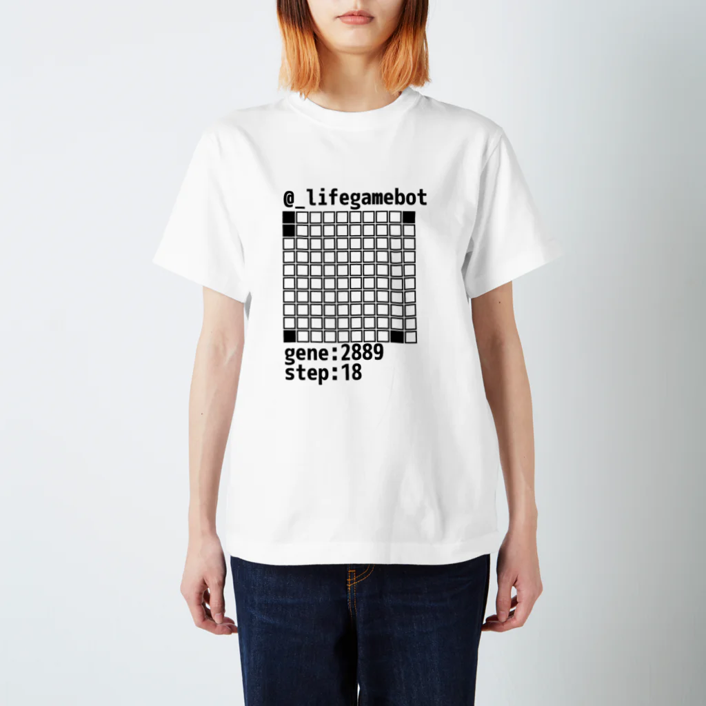 LifeGameBotの@_lifegamebot g:2889 s:18 Regular Fit T-Shirt