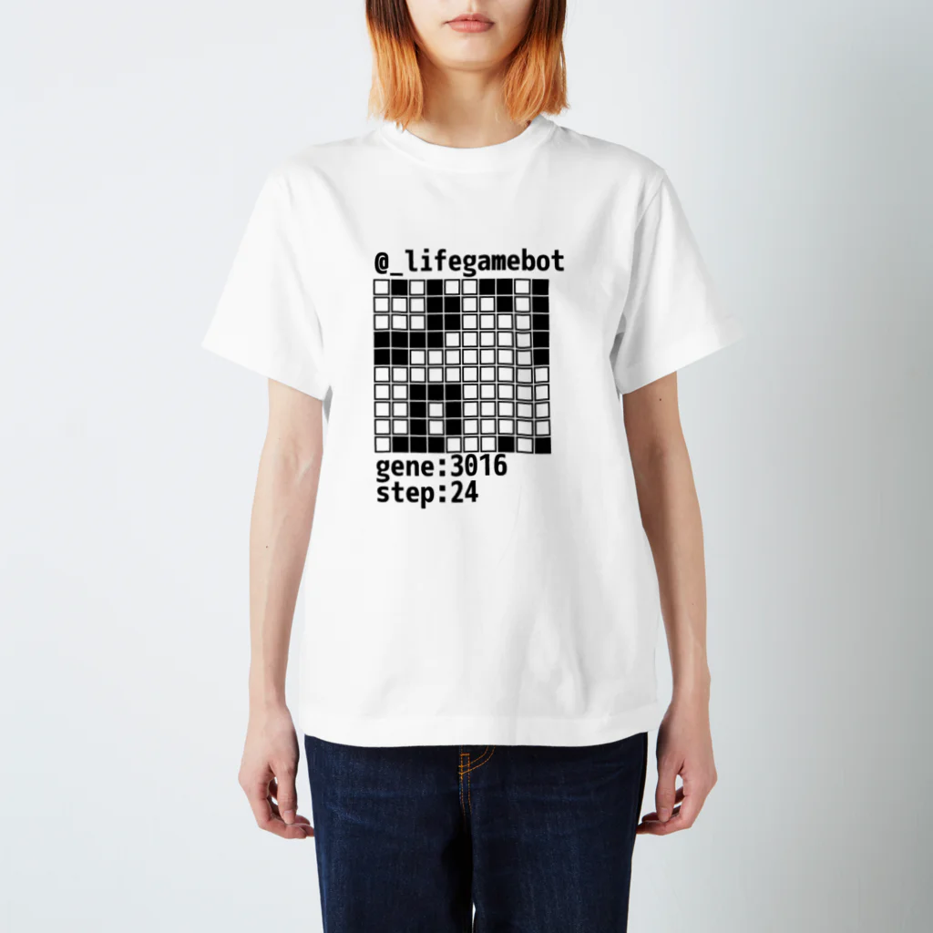 LifeGameBotの@_lifegamebot g:3016 s:24 Regular Fit T-Shirt